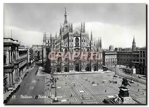 Cartes postales moderne Milano - Piazza Dusmo