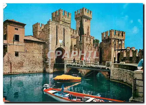 Cartes postales moderne Lago di Garda - Sirmione Le Chateau