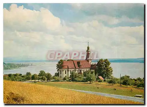 Cartes postales moderne Zisterzienser-Kloster Birnau (Bodensee) erbaut 1746-1750 von Peter Thumb