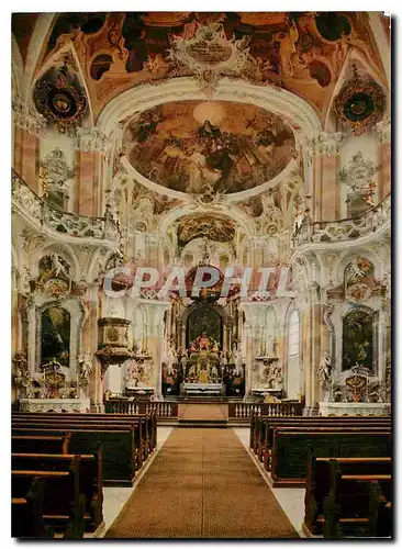 Cartes postales moderne Klosterkirche Birnau erbaut 1746-1750 von Peter Thumb