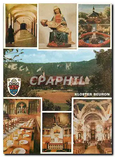 Cartes postales moderne Kloster Beuron