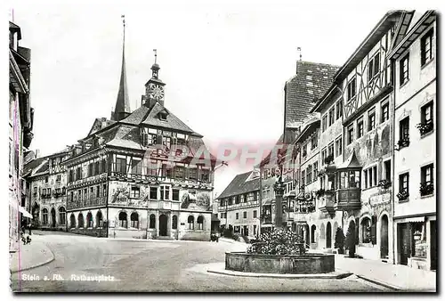 Cartes postales moderne Stein a. Rh. Rathausplatz