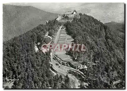 Cartes postales moderne Vue aerienne du Mont Ste Odile Arrivee de la route cote sud