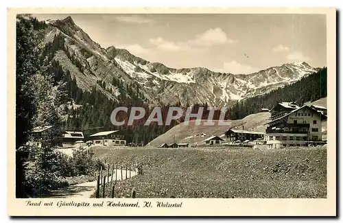 Cartes postales moderne Boad mit Gueatlispitze und Hochstarzel Kl. Walsertal