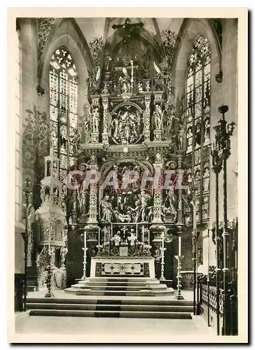 Cartes postales moderne Ueberlingen Muenster Hochaltar 1613-16 von Jorg Zurn