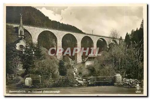 Cartes postales moderne Ravennabruecke im Hoellental (Schwarzwald)