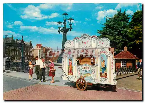 Cartes postales moderne Amsterdam L'Orgue de Barbarie