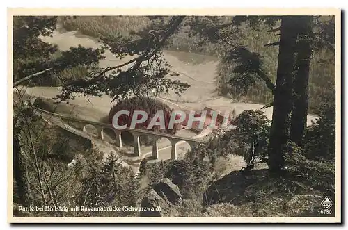 Cartes postales moderne Partie bei Hoellsteig mit Ravennabruecke (Schwarzwald)