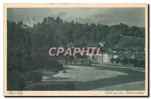 Cartes postales moderne Bad Folz Blick auf dem Kalvarienberg