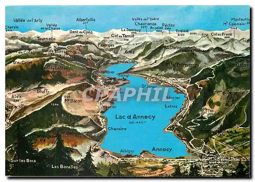 Cartes postales moderne Lac d'Annecy