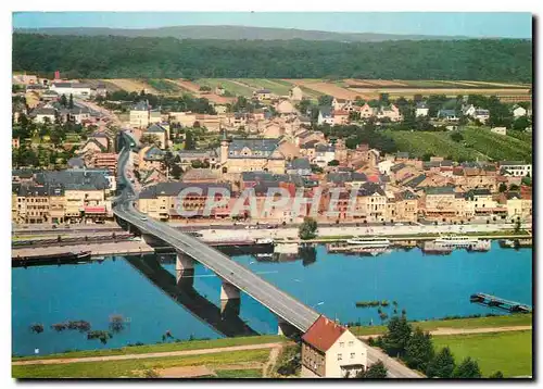 Moderne Karte Remich - vue aerienne