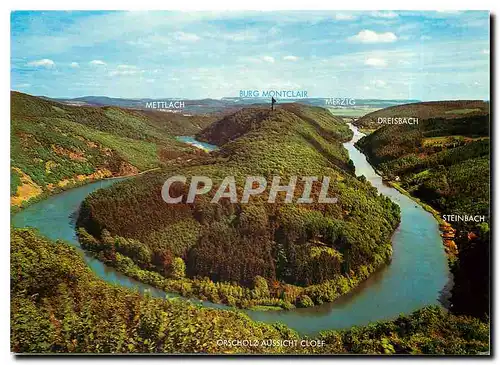 Cartes postales moderne Saarschleife