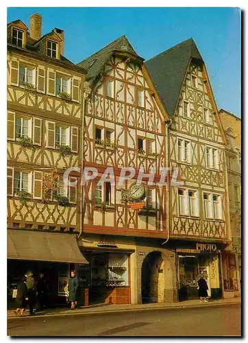 Cartes postales moderne Trier Fachwerkhaeuser am Hauptmarkt