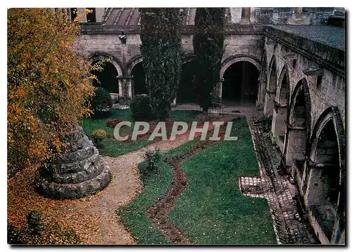 Moderne Karte Perigueux La cour du Cloitre dans la Cathedrale St-Front