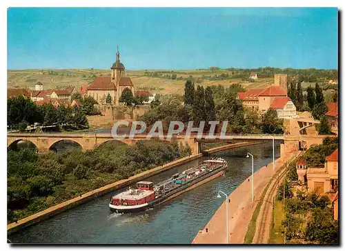 Moderne Karte Lauffen am Neckar