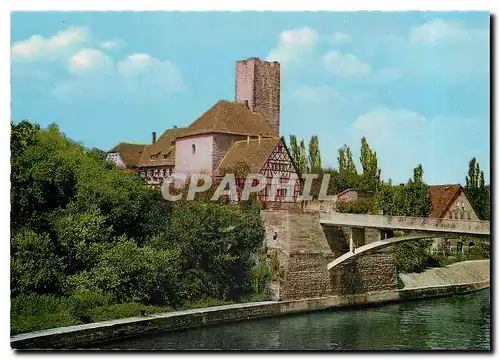 Moderne Karte Lauffen a. Neckar