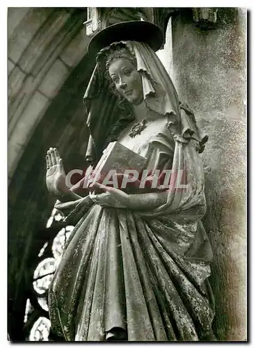 Cartes postales moderne Regensburg Cathedral - Madonna 14th century