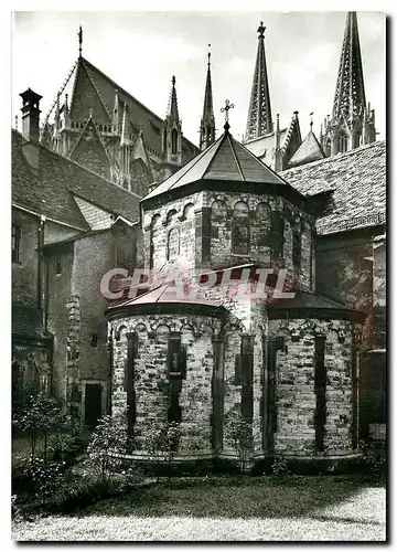 Moderne Karte Regensburg Cathedral-Chapel built 1165