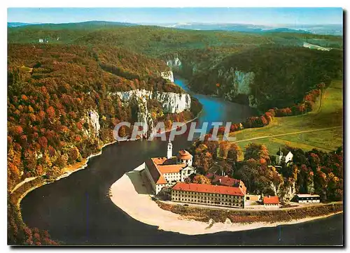 Cartes postales moderne Kloster Weltenburg mit Donaudurchbruck