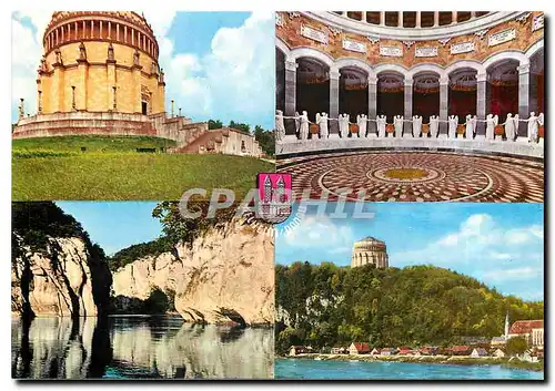 Cartes postales moderne Befreiungshalle Kelheim Donaudurchbruch