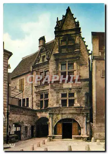 Moderne Karte Sarlat (Dordogne) Maison de la Boelie construite au commencement du XVIe siecle