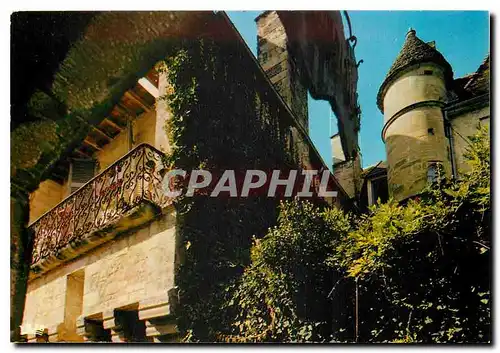 Moderne Karte Sarlat (Dordogne) L'ancien Presidial XVIe et XVIIe siecles Edifie sur l'emplacement du donjon mu