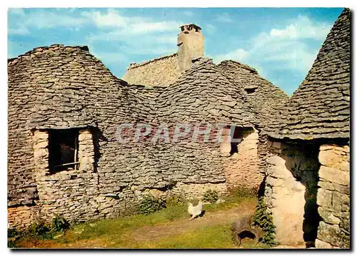 Moderne Karte Vieux village Gallo Romain en Dordogne