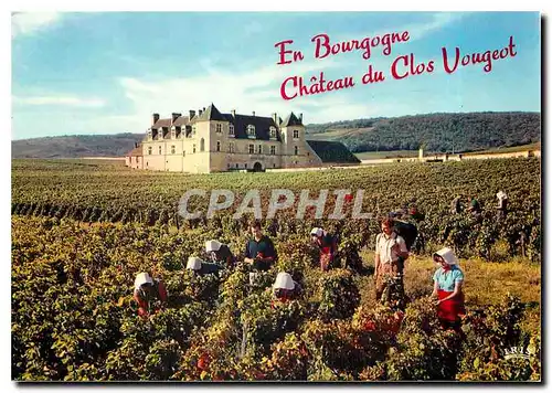 Cartes postales moderne En Bourgogne Chateau du Clos Vougeot