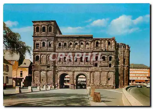 Cartes postales moderne Trier - Porta-Nigra Blick aus der Simeonstrasse