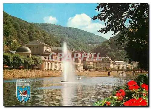 Cartes postales moderne Bad Ems Fontaene auf der Lahn