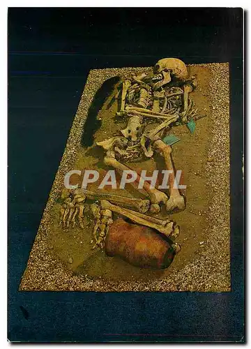 Cartes postales moderne The British Museum The Barnack grave