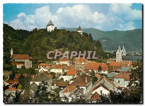 Cartes postales moderne Burgen und Festspielstadt Friesach mit Petersberg Kaernten Austria