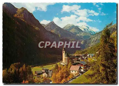 Cartes postales moderne Heiligenblut 1301m mit Grossglockner 3798m Hoehenluftkurort und Wintersportsplatz