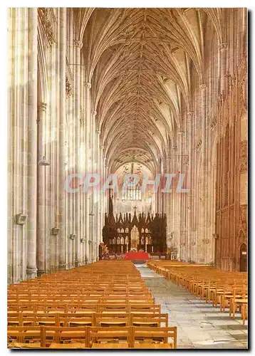 Cartes postales moderne Winchester Cathedral the Nave