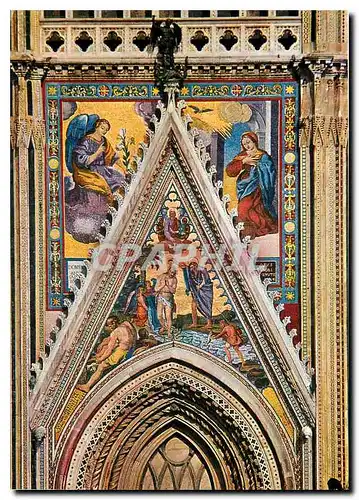 Cartes postales moderne Oriveto - Duomo Bapteme de Jesus Christ - Mosaique