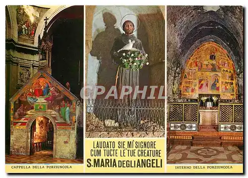 Cartes postales moderne Cappella della Porziuncola Interno della Porziuncola