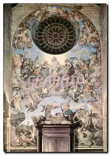 Moderne Karte Todi Cattedrale - Giudizio Universale