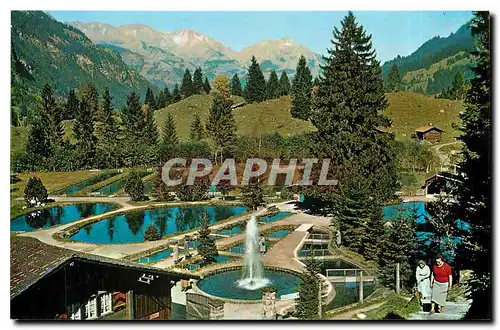 Cartes postales moderne Blausee (900m) - Alpine Forellenzucht Pisciculture alpine