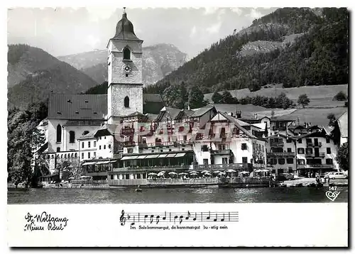 Cartes postales moderne St. Wolfgang mit Schafberg 1780m