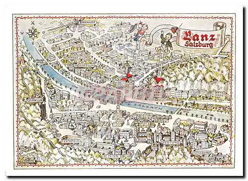 Cartes postales moderne Lanz - Salzburg
