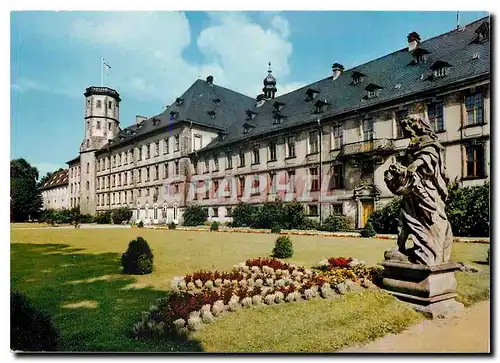 Moderne Karte Barockstadt Fulda Schloss