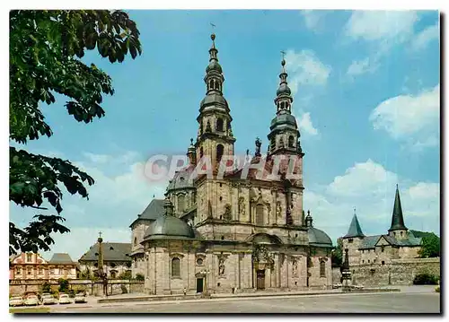 Moderne Karte Barockstadt Fulda Dom