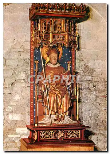 Cartes postales moderne Canterbury Cathedral St. Thomas Becket statue in the crypt