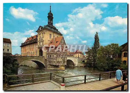 Moderne Karte Bamberg Altes Rathaus