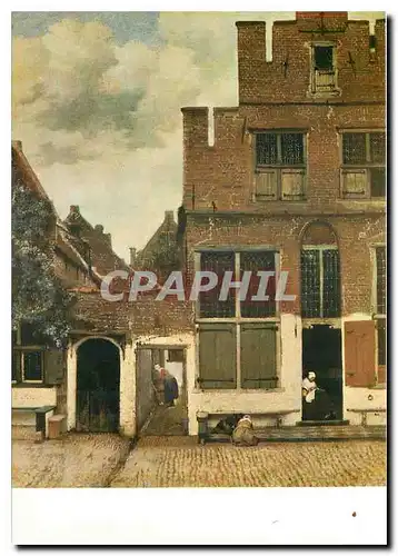 Cartes postales moderne  Rijksmuseum Amsterdam Johannes Vermeer (1632-1675) The Little Street