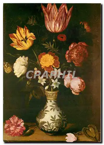 Moderne Karte  Rijksmuseum Amsterdam Ambrosius Bosschaert (1573-1621) Flower-piece