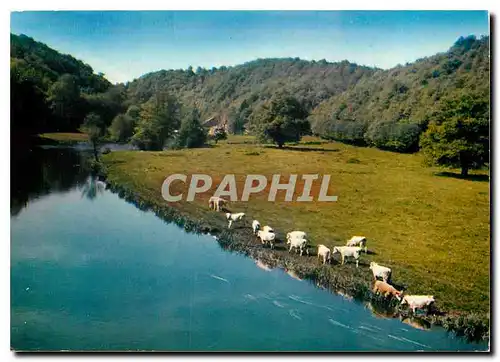 Moderne Karte Paturages sur les bords de la Creuse