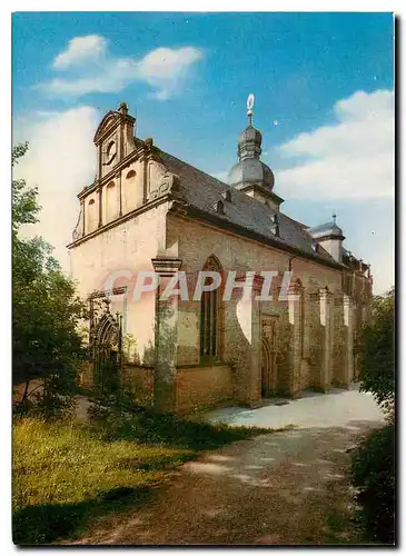 Moderne Karte Wallfahrts-Bergkirche Laudenbach/Wuertt.