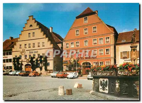 Moderne Karte Feuchtwangen - Am Marktplatz