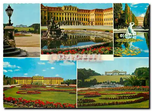 Cartes postales moderne Wien Schoenbrunn
